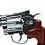 REVOLVER AIRGUN DELTA 702S 6" FULL METAL NIQUELADO CO2 4.5MM - Imagem 5