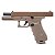 PISTOLA PRESSAO ROSSI G17 BLOWBACK TAN CO2 4,5MM - Imagem 5