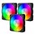 REDRAGON KIT COOLER COM 3 FANS RGB 120X25MM GC-F007 - Imagem 1