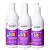 Trio Kids Shampoo, Condicionador e Creme de Pentear Cachinhos 500mL - BetoBita - Imagem 1
