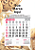 Calendário de parede modelo comercial com bloco 12 meses - Imagem 5