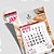 Calendário comercial de parede - bloco 12 meses - DUPLEX 250g - Imagem 1
