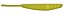Isca Shad Shape Alligator Pro Fishing - Pack com 2 unidades - Imagem 6