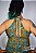 Vestido Longo de Seda Malva Verde - GG - Imagem 2