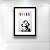 Quadro Decorativo Smile Girl Banksy Sala Quarto Mais Barato - Imagem 2
