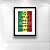 Quadro Decorativo Reggae Get Up Stand UP Sala Mais Barato - Imagem 2