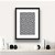 Quadro Decorativo Abstrato Geométrico Para Sala Quarto - Imagem 3