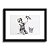 Quadro Decorativo Banksy Nurse Hero Para Sala Quarto Barato - Imagem 1