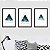 Kit Conjunto Quadros Triângulos Figuras Geométricas Para Sala - Imagem 3