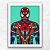 Quadro Decorativo Homem Aranha Vintage Marvel - Imagem 2