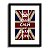 Quadro Decorativo Keep Calm Carry On Bandeira UK Sala Barato - Imagem 1