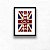 Quadro Decorativo Keep Calm Carry On Bandeira UK Sala Barato - Imagem 4