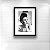 Quadro Decorativo Frida Kahlo Pensativa Sala Quarto - Imagem 2
