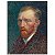 Quadro Decorativo Canvas Van Gogh Autorretrato - Imagem 1