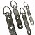 Kit Pendurador De Quadros Espelhos Tipo Argola 3 Furos 6 Un - Imagem 2