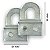 Pendurador De Quadros Alheta N2 Com Parafusos 50 Unid. - Imagem 3
