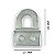 Pendurador De Quadros Alheta N2 Com Parafusos 10 Unid. - Imagem 6