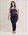 Calça Jeans Plus Size Feminina Skinny Escura 00125 - Imagem 1