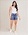 Short jeans feminino com puídos 9831 - Imagem 1