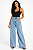 Calça feminina wide leg Empório Jeans 0002 - Imagem 3