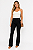 Calça jeans preta feminina boot cut Oppnus 00018 - Imagem 1