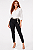 Calça jeans preta feminina skinny Oppnus 00307 - Imagem 1