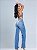Calça jeans feminina wide leg Oppnus 00083 - Imagem 2