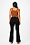 Calça jeans preta feminina boot cut Oppnus 00081 - Imagem 7