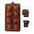 Molde de Silicone Bicho Savana Safári África Chocolate Resina Biscuit - B02 - Imagem 1