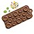 Molde de Silicone Botão Botões para Chocolate Bicuit Resina - Imagem 1