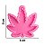 Molde de Silicone Artesanato Folha Cannabis Erva Maconha Para Chaveiro Resina - Imagem 2