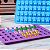 Kit com 2 Moldes de Silicone Bala de Gelatina Fini Minhoca e Urso Gummy com Conta Gotas - Imagem 4