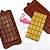 Forma Molde de Silicone para Barra de Chocolate 15 x 8 cm - Imagem 4