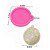 Molde de Silicone para Artesanato Chaveiro Redondo Gato 5cm - Imagem 2