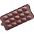 Forma Molde de Silicone Mini Ovo Ovinhos Páscoa para Chocolate 15 Cavidades - Imagem 1