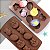 Forma Molde de Silicone Ovo Ovinho Páscoa para Chocolate 8 Cavidades - Imagem 3