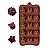 Molde de Silicone para Chocolate Bombom Sabonete Flores F01 - Imagem 1