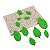 Forma Molde Silicone Folhas Para Pasta Americana Bolos Doces - Imagem 3