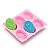 Forma Molde de Silicone Sabonete 6 Cavidades Abelha Colmeia S15 - Imagem 2