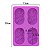 Molde Silicone Sabonete Artesanal 4 Cavidades Oliveira S01 - Imagem 2
