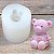 Molde de Silicone Urso Ursinho Sentado Vela Sabonete Resina - Imagem 3