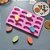 Molde de Silicone Mini Sabonete Artesanal Shampoo Barra com 16 Cavidades S08 - Imagem 3