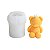 Molde de Silicone para Vela Sabonete Urso Ursinho 8cm - Imagem 1