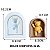 Molde de Silicone para Vela Urso Ursinho Chutando Pontapé 8,1cm - Imagem 2