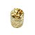 Pote Folha De Ouro Dourada Artesanato Resina Unha 5g - Imagem 1