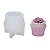 Molde de Silicone para Vela Cupcake Doce Docinho 6,5cm x 4,1cm - Imagem 1