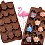 Molde de Silicone para Chocolate Bombom Sabonete Flores F02 - Imagem 4