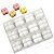 Molde de Silicone para Vela Sabonete Mini Bolinha Bubble 12 Cavidades - Imagem 1