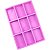 Forma Molde de Silicone Sabonete Artesanal 9 Cavidades S09 Liso - Imagem 3
