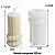 Molde de Silicone para Vela Cilíndrica Vertical Linha Listras 12,5cm - Imagem 2